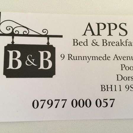 Apps B&B Poole Exteriör bild