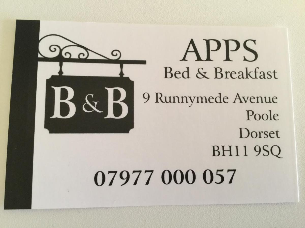 Apps B&B Poole Exteriör bild